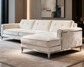 Luxury Contemporary L-Shaped Sectional – Sophisticated Comfort Design