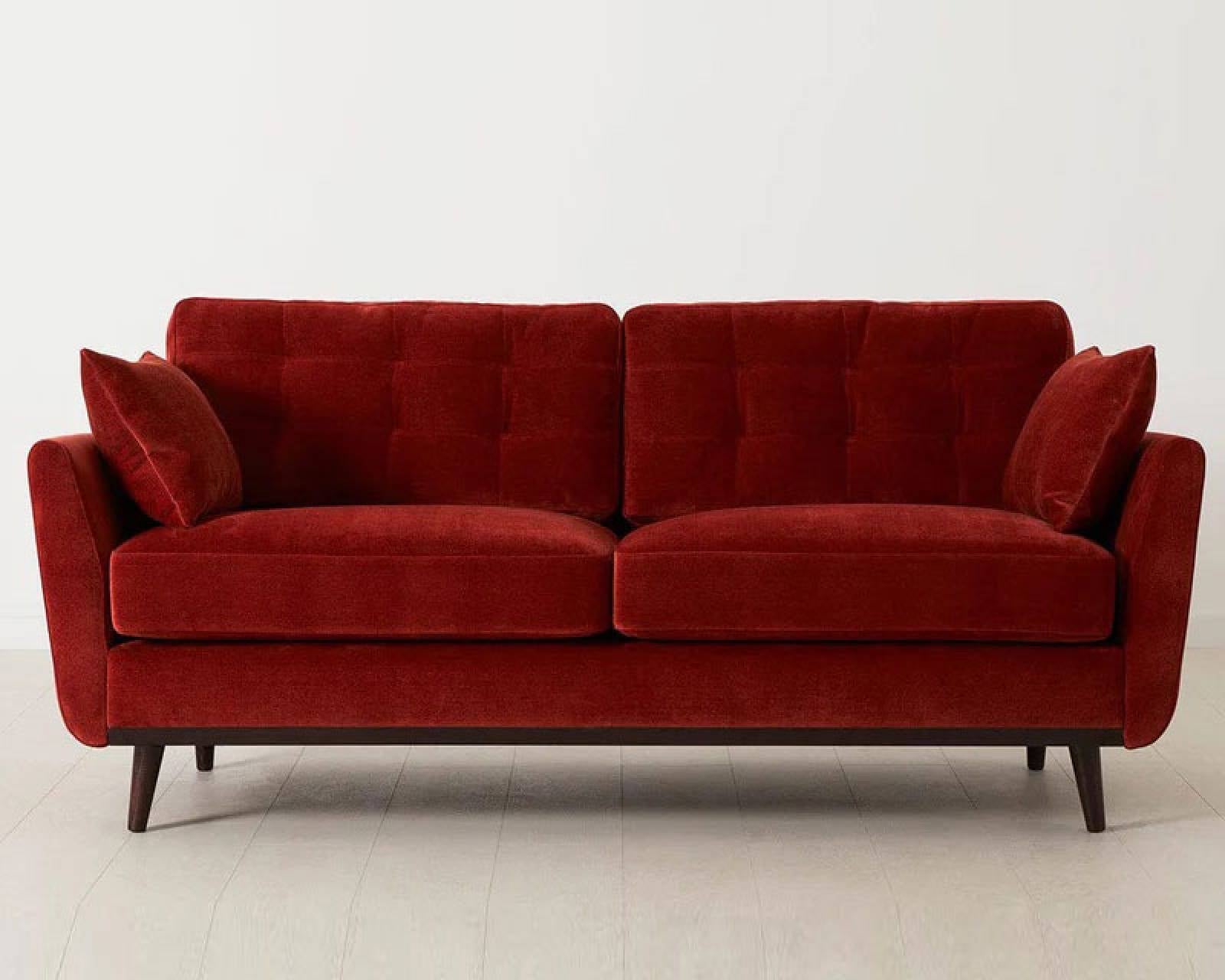 Luxurious Contemporary Three-Seater Sofa – Modern Comfort Design
